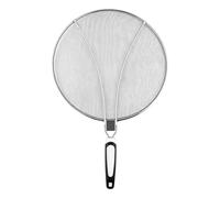 Stainless Steel Splatter Screen Fine Mesh Grate Grease Oil Guard Kitchen Tool Prevent Splatter Frying Chicken Popcorn and French Fries Use in
