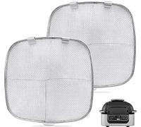 Stainless Steel Splatter Shield for Ninja Foodi AG301, Air Fryer Accessories for Ninja Foodi 5-in-1 Indoor Grill, Replacement Parts Splatter Screen for Ninja Foodi AG300, AG300C,AG301C, AG302, AG400