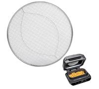 Stainless Steel Splatter Shield for Ninja Foodi Max AG551UK, Indoor Grill Accessories Reusable Ninja Air Fryer Accessories