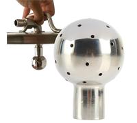 Stainless Steel Spray Ball Head 1/2 Inch Thread Female Cleaning Spray Ball Stainless Steel Sanitary Pipe Fittings Fix/Rotary Tank Cleaning Ball Head
