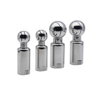 Stainless Steel Spray Ball Head 1pcs 1/2"-2" SS304/316 Stainless Steel Internal Thread Rotary Spray Ball，CIP Tank Cleaning Head 360 Degree Coverage Wash Fitting(SS316L,1/2")