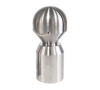 Stainless Steel Spray Ball Head 1pcs 3/8"-2 SS316 Stainless Rotary Spray Ball Sanitary Female Thread Tank Cleaning Head 360 Degree Coverage Wash(1I2 Female Thread)