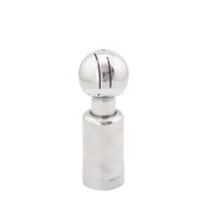 Stainless Steel Spray Ball Head DN15 1/2" BSP Female Thread Sanitary Fitting Rotary Spray Ball Tank Cleaning Homebrew for 304 Stainless Steel(DN25)