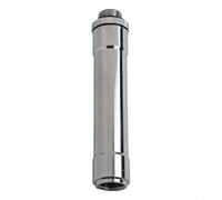 Stainless Steel Sprayer Handle Nozzle with 2-Points Interface, Garden Spray Wand for Lawn Care and Plant Watering, Silver 10.3x1.4x1.7cm
