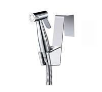 Stainless Steel Sprayer Kit Toilet Handheld Bidet Spray with Hose and Bracket Holder for Cleaning, Cloth Diaper, Washing Floor and Mop, Bathing The Pet and Personal Hygiene