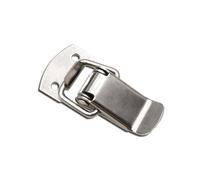 Stainless Steel Spring Buckle Latch 007 Tool Box Lock Iron 1Pcs(Iron Nickel Plated)