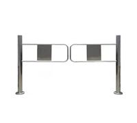 Stainless Steel Spring Hinged Doors for High Traffic Areas - Perfect for Libraries, Shopping Malls, and Supermarkets - Corridor Passage Solution