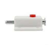 Stainless Steel Spring Pin with Automatic Button Activation and Secure Lock Buckle for Door Lock Latch Use (3)