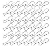 Stainless Steel Spring Snap Hooks 100pcs 2.8cm for Keychains