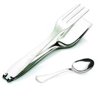 Stainless Steel Spring Tongs Fork Teaspoon Gran Servi Kit All Italian Products Creations Colours in the Heart