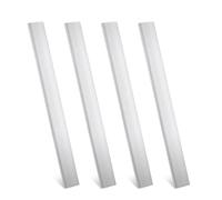 Stainless Steel Square Bar 1pcs Square Aluminum Flat Rod Rectangular Thickness 3-8mm, Width 10-30mm, Length 250mm(3x25x250mm)