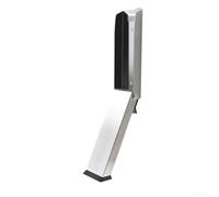 Stainless Steel Square Door Stopper for Effective Door Management Solutions (Silver)