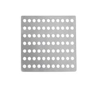 Stainless Steel Square Floor Drain, Hair Catcher Net Cover Filter for Kitchen Bathroom Shower(1PC)