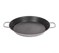 Stainless Steel Square Grill Pan, Nonstick Fish Scale Texture Korean BBQ Skillet for Stovetop, Commercial Grade Frying Pan with Thick Bottom and Dual Handles(24CM)