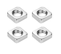 Stainless Steel Square Nuts, 304 Stainless Steel A2-70 Metric Threaded Square Nuts M3-M12 5-15 pcs(5pcs,M4)