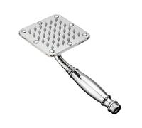 Stainless Steel Square Shape Silicone Water Outlet Bathroom Rainfall Shower Head