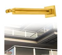 Stainless Steel Square Stair Baluster Posts, 60 70 80 90 100 110 120 Cm Height Indoor Stair Railing Kits For Atrium Dividers, Black Gold Silver Metal Railing Posts(B-EDGE,Height 85cm)