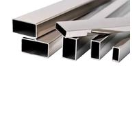 Stainless Steel Square Tube,2pcs 304 Stainless Steel Small Square Tube Pipe Hollow Square Steel Rod Small Diameter Rectangular Tube 4×6 6×8 5×10 5×12(6x12x0.5mm)(4x6x0.5mm)