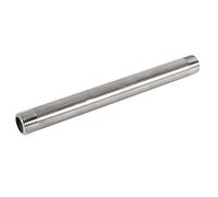 Stainless Steel SS304 Male Male Threaded Pipe Fitting 200MM BSP 1/4 1/2 3/4 1 for AIR Fuel Water Pipe Connections (DN15*200mm=1/2)