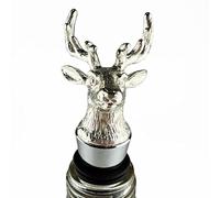 Stainless Steel Stag Bottle Stopper by The Just Slate Company
