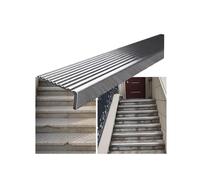 Stainless Steel Stair Edge Protector, L-Shaped Stair Nose Molding for Enhanced Safety and Durability on Outdoor Steps