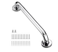 Stainless Steel Stair Handrail 80cm/1m/1.2m/150cm Wall Mounted Indoor Outdoor Stair Railing Bathroom Safety Handle(2.6ft/80cm)