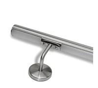 Stainless Steel Stair Handrail with Natural White LED Multicolour LED (330 cm, Handrail with LED Ready)