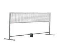 Stainless Steel Stand Badminton Net, Durable Pickleball Net with Storage Bag - Portable for Indoor Outdoor Park & Easy Setup 39~61"H 16'W(5.1m)