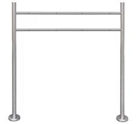 Stainless Steel Stand for Double Mailbox