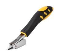 Stainless Steel Staple Remover Easily Lifts Staples Dual Rubber Non Slip Nail Removing Tool Handle for Comfortable Use with Leverage Feature