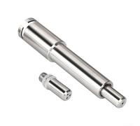 Stainless Steel Steam Nozzle for EC685, Coffee Machine Steam Wand Replacement with Triple Hole Design, Silver Milk Frothing Tip Compatible with Espresso Maker