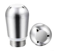 Stainless Steel Steam Wand Nozzle for Expobar Coffee Machine, 3/4 Hole Espresso Tip with 83mm Screw Diameter, Brewing Spout Replacement Part for Barista(three holes)