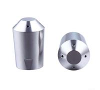Stainless Steel Steam Wand Tip for Rancilio Espresso Coffee Machine | Single 3 or 4 Hole Frother Nozzle | For Metal Replacement Part for Latte and(Four holes)