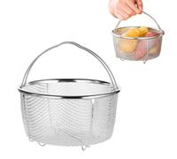 Stainless Steel Steamer Basket, 18cm Insert Steaming Rack Vegetable Fruit Colander Strainer for Instant Pot, Pressure Cooker, Rice Cooker, Cooking Pots