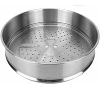 Stainless Steel Steamer Basket Cooking Veggies/Fish/Meat/Food/Boiled Eggs Steaming Tray Easy to Clean Nonstick for Home Kitchen for Vegetables, Seafood(34cm)