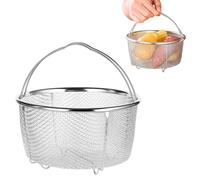 Stainless Steel Steamer Basket, Insert Steaming Rack Instant Pot Accessories for Rice Cooker Warmer (20CM)