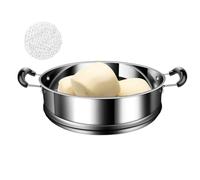 Stainless Steel Steamer Insert with Steamer Insert, Steamer Drawer Kitchen Cookware for Rolls Pastry Eggs Seafood Dishes Desserts Soup