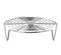 Stainless Steel Steamer Rack for Pots, Woks and Cookware, Multi-Functional Cooking Tray for Dumplings, Eggs, Grilling, 16x4 / 20x4 / 24x4 / 28x4 cm(16cm)