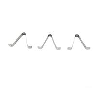 Stainless Steel Steamer Tray Rack with Three Support Legs for Use with Pots or Pans for Steaming, Roasting, and Cooking Various Foods (30CM)