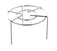 Stainless Steel Steaming Rack, 10cm/3.9in Height Round Cooking Food Stand Muti Purpose Cooking Rack Tall Trivet for Air Fryer Instapot Cake Pans