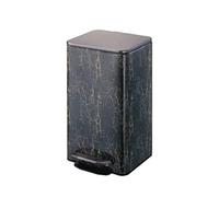 Stainless Steel Step Trash Can with Soft Close Lid and Plastic Inner Buckets for Kitchen or Office Waste Management