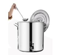Stainless Steel Stockpot, Stock Pot with Lid and Handle, Heavy-Duty Large Cooking Pots for Soup, Stew, Pasta - Commercial & Home Use(56L (40 * 50cm/15.7 * 19.7inch))