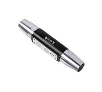 Stainless Steel Stone Examiners Flashlight Rechargeable Analysis Light Rechargeable Lamp Portable Detector Jewelry Appraisal Tool