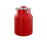 Stainless Steel Storage Tank,Containers Airtight with Portable Handle, Large Kitchen Rice Canisters Bucket with Lids and Side Locking Clamp,Great for Flour Snacks Sugar Cereal-Ed||12L