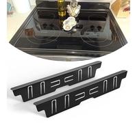 Stainless Steel Stove Gap Covers - Oven Gap Filler Kit 23.4" Between Stove & Counter Top - Heat Resistant Slide-in Range Trim Stove Guard for Seamless Kitchen Accessories Easy Clean