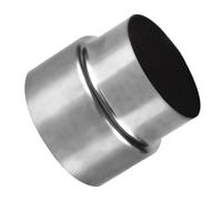 Stainless Steel Stove Pipe Reducer 7cm to 6cm, 1pcs Chimney Flue Liner Reducer Conversion Joint for Water Heaters Fireplaces Outdoor Camping Wood Stove