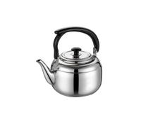 Stainless Steel Stove Top Kettle, 1.5 Litre Camping Tea Kettle, Induction & Gas Hob Compatible, Portable Water Jug,with Cool-Touch Knob & Ergonomic Handle(Silver)