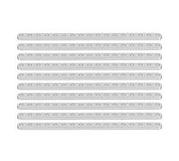 Stainless Steel Straight Brace Mending Plate Connector with Round Ends (3102-0017-0136)