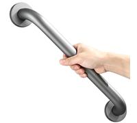 Stainless Steel Straight Grab Bar, Bathroom Rail - Anti-Slip Shower Safety and Bath Support Handle for Toilet, Kitchen, Steps(3.6ft/110cm)