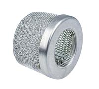 Stainless Steel Strainer Double Screen Filter Net 1" Threaded Airless Paint Spray Suction Hose Replacement Paint Spray Assembly